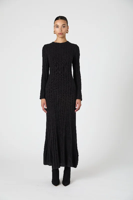 Babysoft Long Sleeve Midi Dress