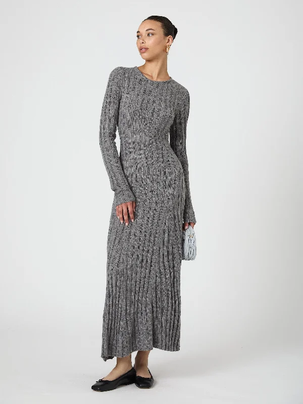 Babysoft Long Sleeve Midi Dress