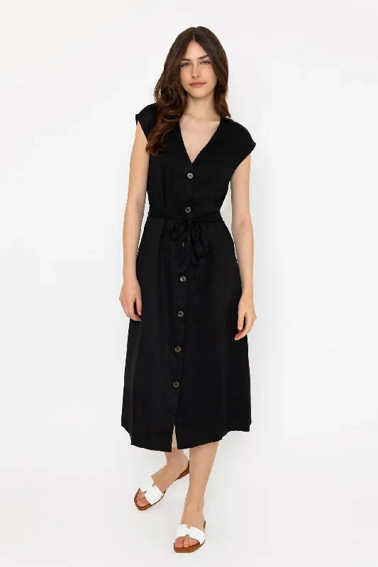 Black Midi Dress