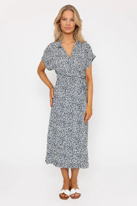 Erin Wrap Midi Dress