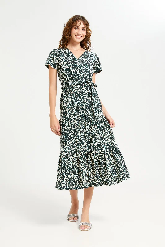 Women Multicolour Printed Dress