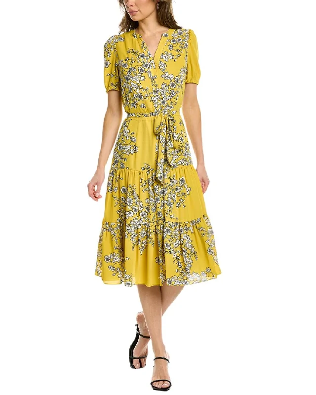 Nanette by Nanette Lepore Printed Chiffon Shirtdress