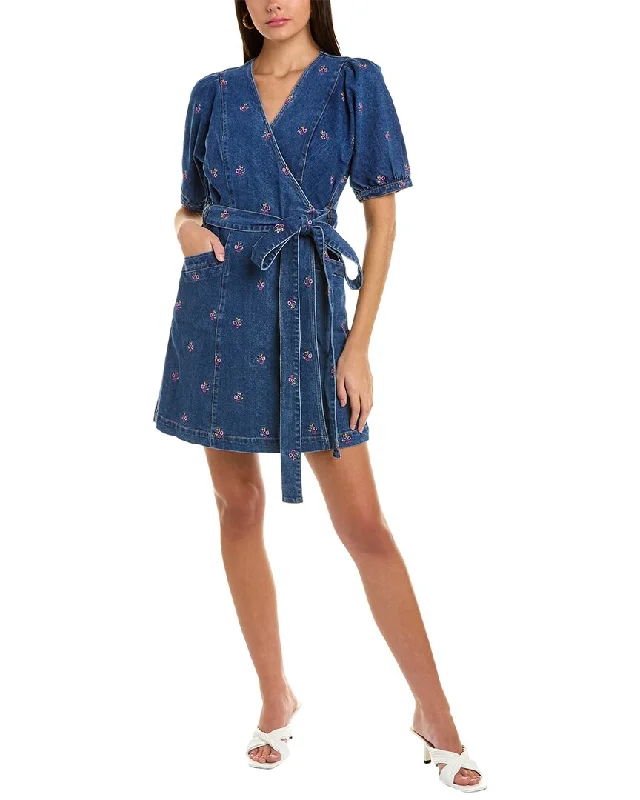 Draper James Denim Wrap Dress