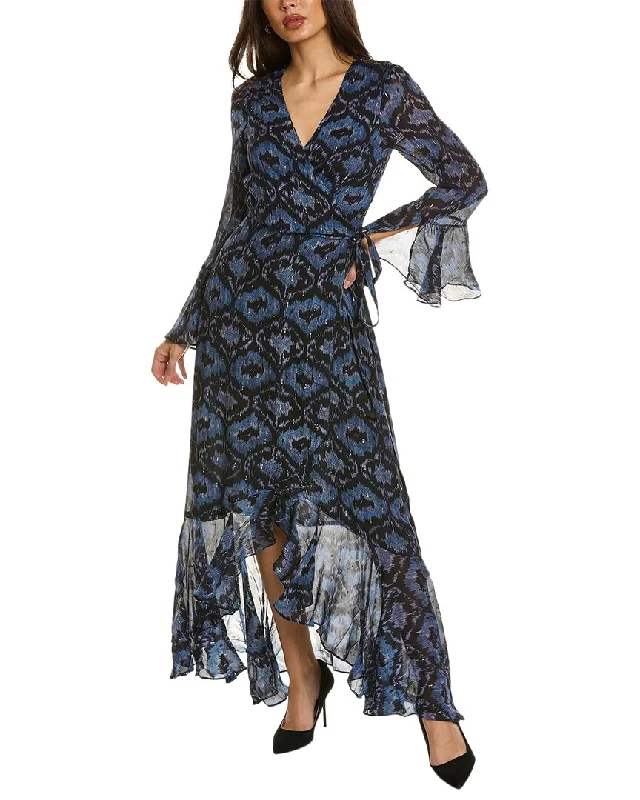 Figue Juliette Silk Wrap Dress