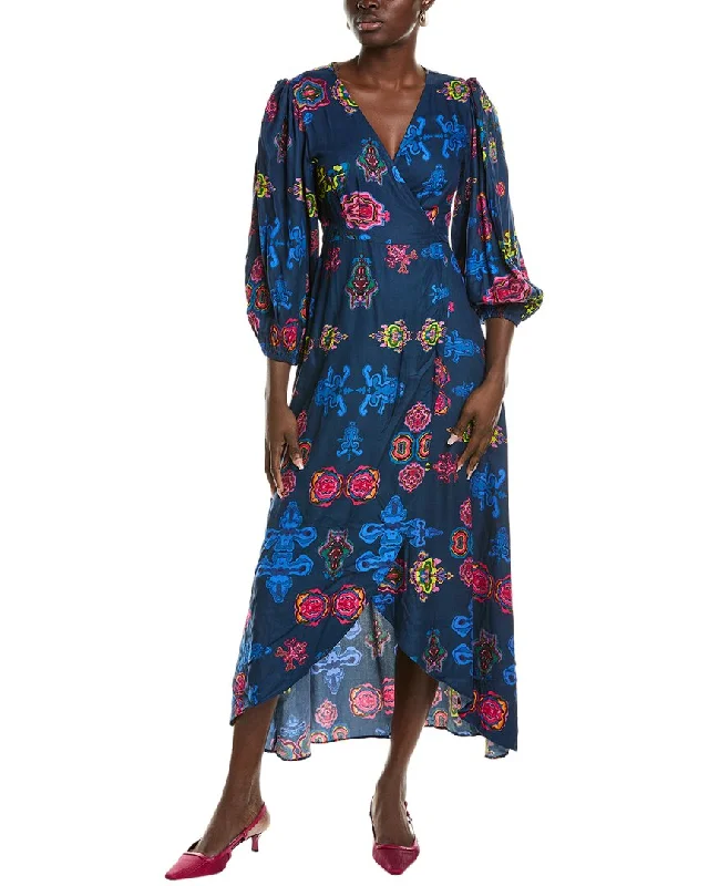 Garrie B Remy Wrap Dress