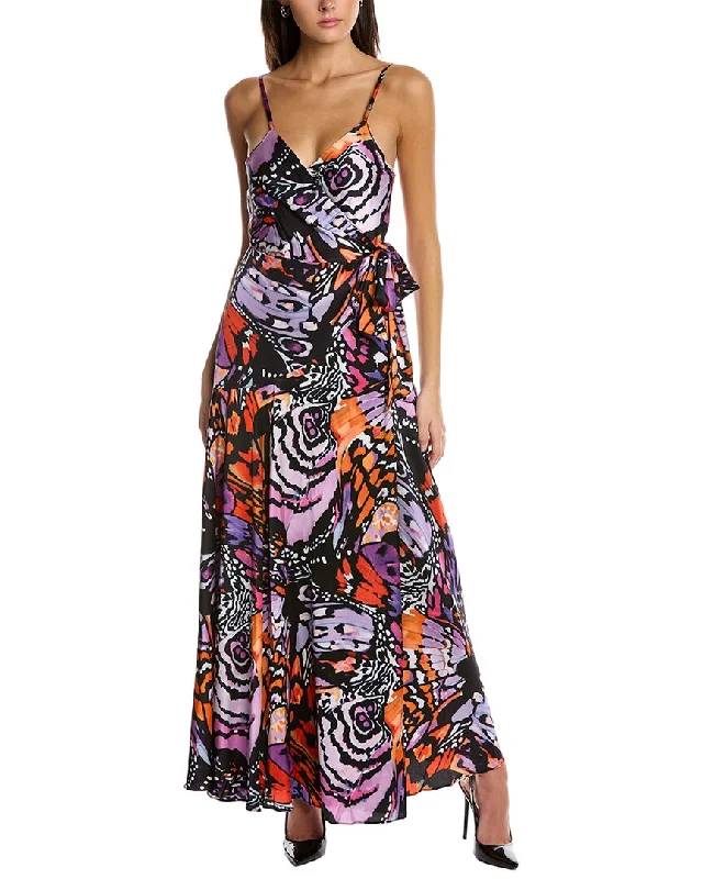 Hutch Alden Maxi Wrap Dress