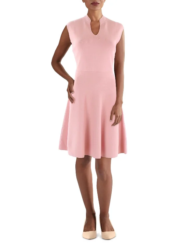 Lliliee Womens Office Career Fit & Flare Dress