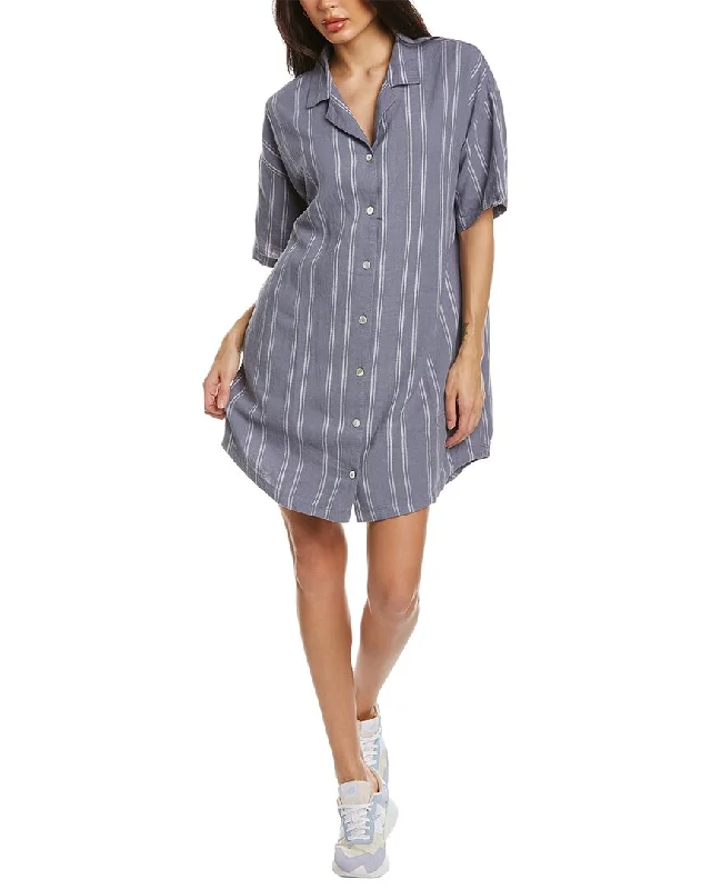Z SUPPLY James Linen-Blend Mini Dress