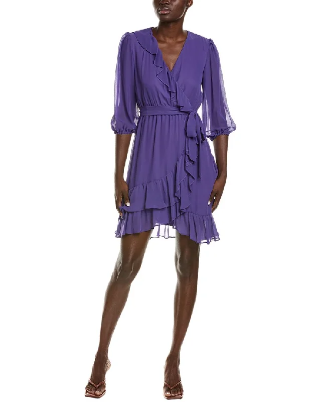 Maison Tara Faux Wrap Dress